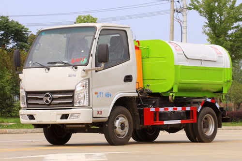 藍牌 凱馬4方勾臂垃圾車