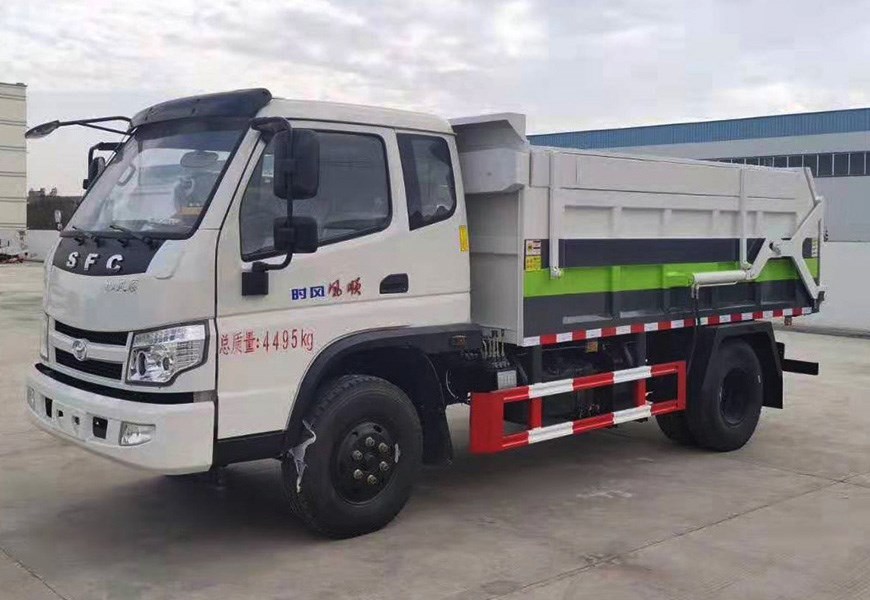 時風(fēng)壓縮對接自卸垃圾車(國六)