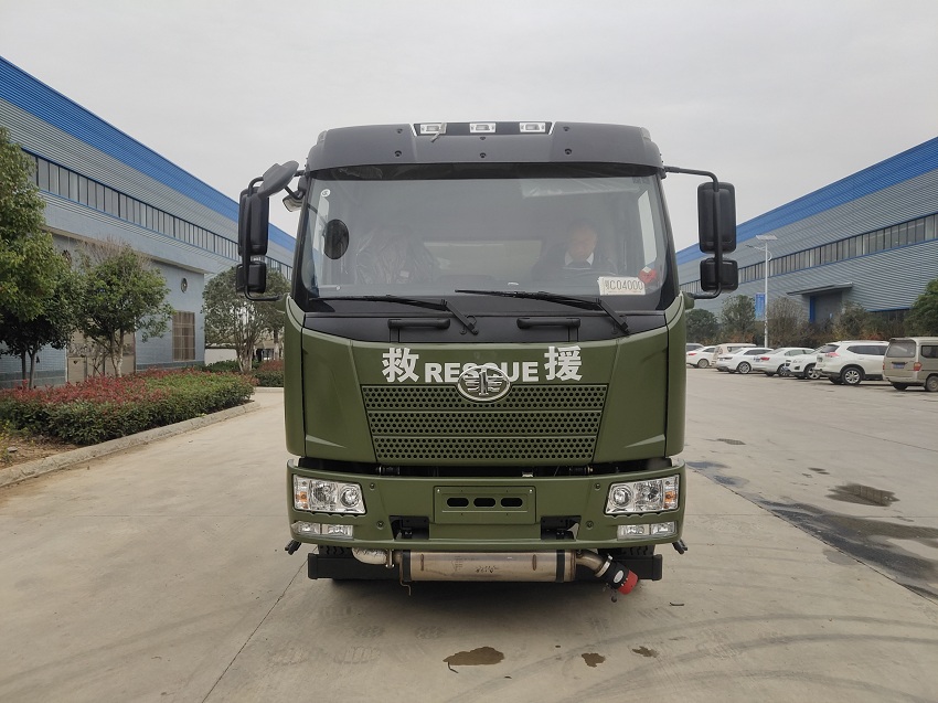 **采購(gòu)解放J6單橋14噸油罐車(chē)正臉圖片